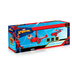 Spartan Disney Spiderman 3-Wheel Light Up Scooter