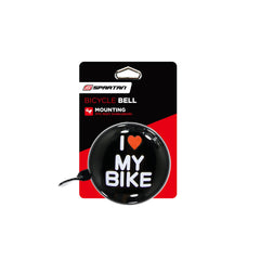 Spartan "I Love My Bike" Bell Black