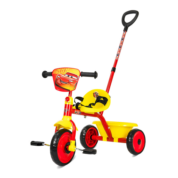 Spartan Disney Cars Children's Tricycle with Pushbar – Spartanbikes