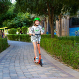 Spartan Edge - 200mm Wheel Folding Scooter - Orange