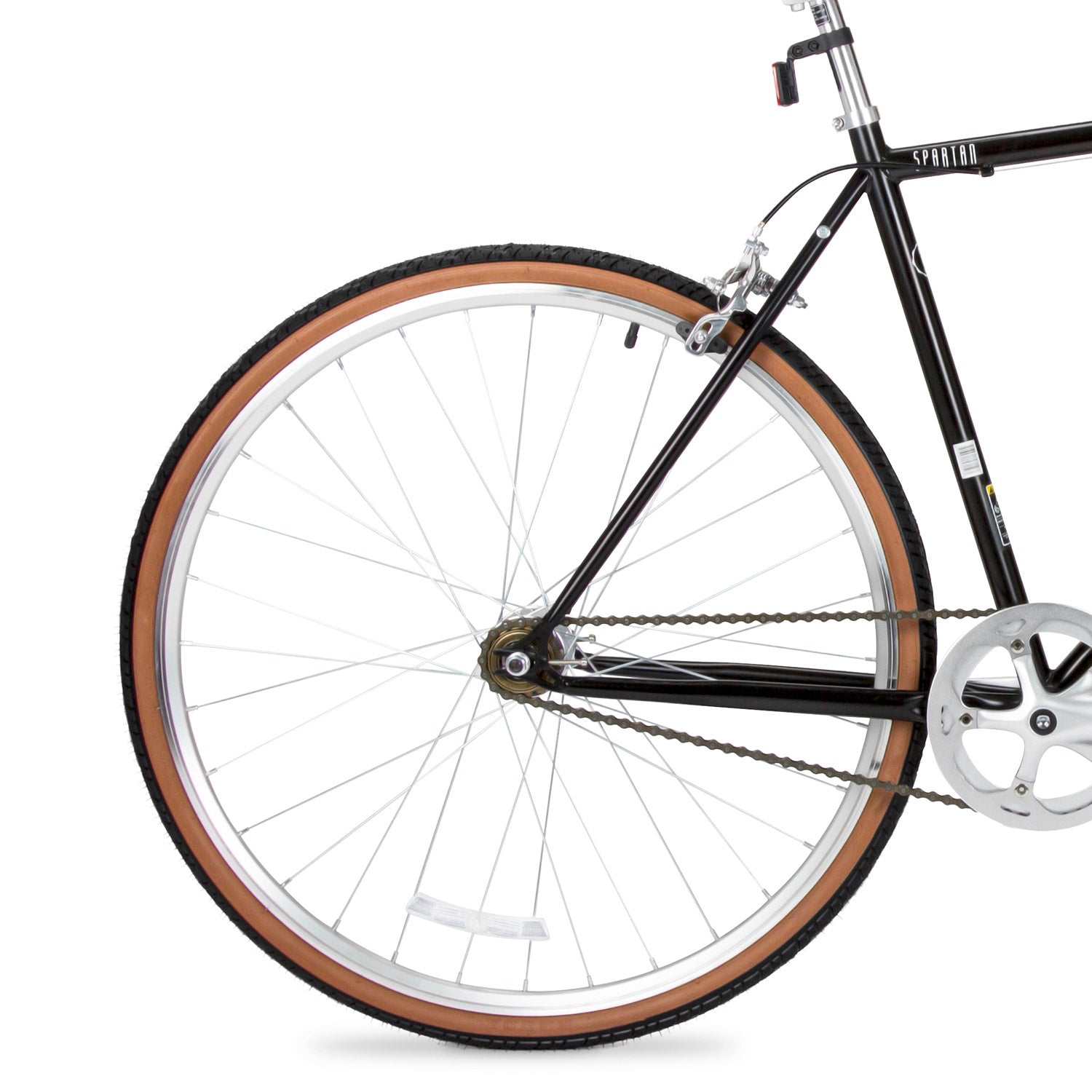 Spartan 700c Platinum Men's Fixie Bicycle (Single-Speed)