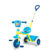 Spartan Nickelodeon Baby Shark Tricycle with Pushbar