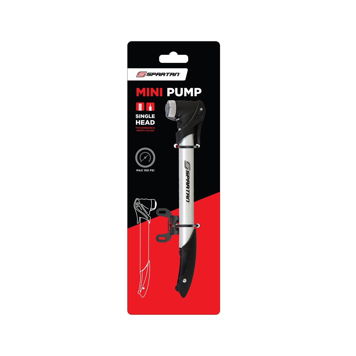 Spartan Mini Frame Pump – Spartanbikes