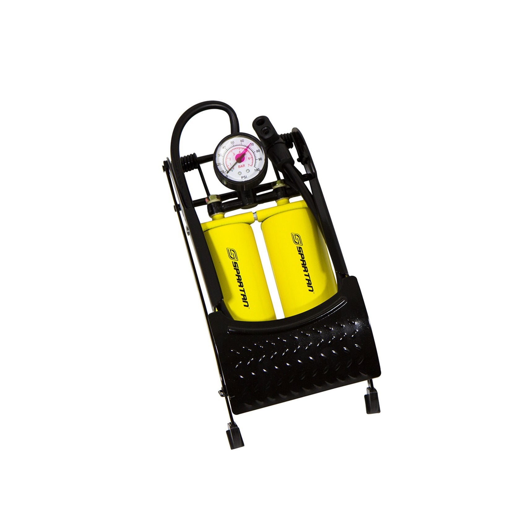 Spartan Double Cylinder Foot Pump - 200PSI